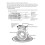 Battery Powered Ultrasonic Water Meter DN100 RS485 Digital Water Flowmeter IP68 Sandwich-Type 5