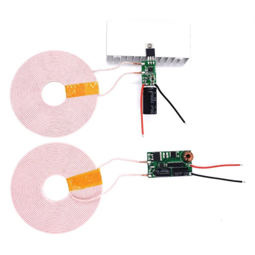 100W 4A  24V Remote Wireless Power Supply Module Wireless Charging Charger Coil Induction Transmitter Receiver 1