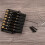 7 String Headless Metal Saddle Bridge Musical Instrument Replacement Headless Guitar Accessories 2
