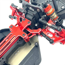 RC Car Upgrade Steering Assembly Kit for LC RACING 1/10 PTG-2 PTG-2R RC Car Upgrade Parts Red