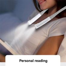 Luz LED Flexible para Lectura en el Cuello, Recargable por USB, Linterna Portátil para Deportes Nocturnos, Lámpara de Camping de Larga Duración B