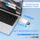 High Speed Camera 4 in 1 CFexpress Type-B Card Reader USB3.2 10GBps Transfer SD3.0 Card Reader CFExpress B 7