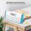 Pill Organizer Electronic Timing Reminder Storage Case Timer Weekly Pills Container Alarm Box for Traveling A 4