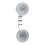 Suction cup handle - DILWE - LAT - Non-slip - Grey - 196x65x45mm 3