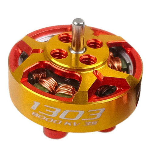 V3 1303  Motor Brushless 8000KV Motor UAV para Drone de Corrida FPV de 2 Polegadas Cinewhoop 2