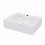 485mm Rectangle Ceramic Countertop Bathroom Basin Sink 8