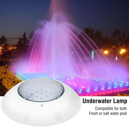 18W πολύχρωμο IP68 RGB 7 χρωμάτων υποβρύχιο φως πισίνας με τηλεχειριστήριο 1