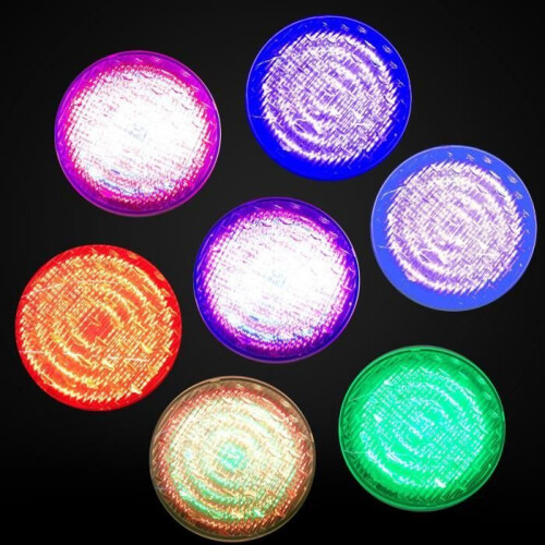 18W πολύχρωμο IP68 RGB 7 χρωμάτων υποβρύχιο φως πισίνας με τηλεχειριστήριο 2
