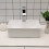 485mm Rectangle Ceramic Countertop Bathroom Basin Sink 12