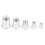 195Pcs M3 M4 M5 M6 M8 M10 Flat Head Rivet Nuts Threaded Rivet Nuts 2