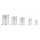 195Pcs M3 M4 M5 M6 M8 M10 Flat Head Rivet Nuts Threaded Rivet Nuts 4