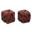 Halloween Red Skull Dice - Scary Party Game 5