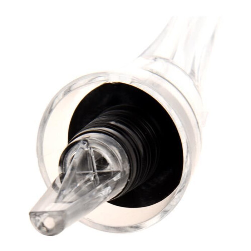 Aeratore per vino - Nero - Acrilico - Silicone - 1 pezzo 2