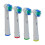 4 Κεφαλές Οδοντόβουρτσας Oral-B Generic White Precision Clean 2