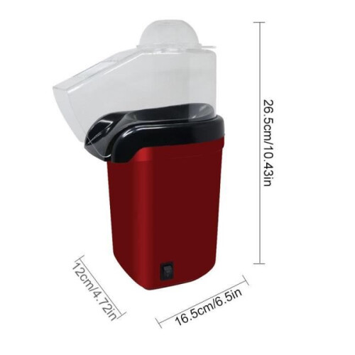 Macchina per popcorn elettrica automatica per la casa 1200W 220V 1