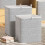 3-Dimensional Storage Box Household Storage Box with Window Organizer Cloth Folding Large Capacity Wardrobe Storage 220L 6