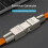 Tool-Free Cat7 RJ45 Connector Toolless Shielded Reusable Termination Plugs Shielded Ethernet for Ethernet Cable 5pcs 5