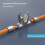 Tool-Free Cat7 RJ45 Connector Toolless Shielded Reusable Termination Plugs Shielded Ethernet for Ethernet Cable 5pcs 6
