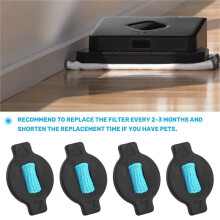 6Pcs Water Wick Cap Kit For  Braava 380 380T 320 Mint 4200 4205 5200 5200C Robot Replacement Vacuum Cleaner Parts