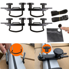 Automotive Luggage Accessories Bag U Buckle Pad Quick Clamp Quick Release Bandage Nut Kit for Car Roof