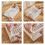 Folding Storage Box Basket Utility Cosmetic Container Desktop Holder Home Use School Desk Storage Box 4