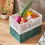 Folding Storage Box Basket Utility Cosmetic Container Desktop Holder Home Use School Desk Storage Box 6