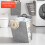 Foldable, Laundry Basket, Multifunctional Laundry Basket, Punch-Free Wall-Mounted Laundry Net, Clothes Storage 3