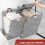 Foldable, Laundry Basket, Multifunctional Laundry Basket, Punch-Free Wall-Mounted Laundry Net, Clothes Storage 4
