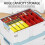 Storage Box, Foldable Book Box, Student Classroom Storage Box, Snack and Toy Storage Box 9