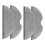 Suitable Compatible with  E5/C108 Sweeping Robot Accessories Cleaner Parts Replacement Side Brush Mop Cloth Filter Set 6