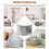 Hat Box Organizer Round Travel Hat Boxes Foldable Hat Storage Bag with Dustproof Lid Large Hat Storage Box Hat Boxes A 2