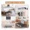 Storage Bins, Under Bed Storage Containers, Foldable Clothes Storage Box, Storage Organizer, with Handles Clothing 2 Pcs 5