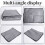 3 Pack Storage Bins Clothes Storage,Foldable Blanket Storage Bags, Under Bed Storage Containers for Organizing,Clothing 3
