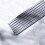 2 PCS Water Absorbent Diatomite Coasters Rectangle, Grooved Design, Water Absorbing Stone Gray 5