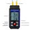 Termoelementtermometer Digital K-Typtermometer med 4 Termoelement, -328-2500 MäTområDe HVAC-Termometer 6