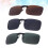 3 Pack Polarized Clip-on Sunglasses for Myopia - Polarized Clip-on Safety Glasses 2