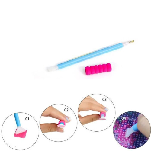 Diamond Painting Tools and Accessories, with Storage Box and Point Drill Pen - 1 Set 2