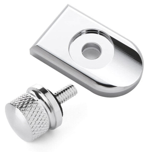 10X Chrome Billet Aluminum  Bolt Screw Cap for  Davidson 2