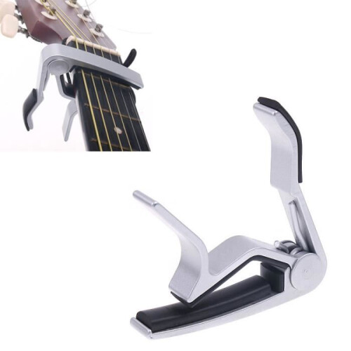 Capotraste para guitarra eletroacústica - Branco 2