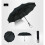 Ombrello - REV'DESIGN - Automatico - Antivento - Pieghevole - Nero 2