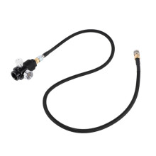 2X Regulator with 100cm SLP FLEX Remote Hose  0-200 Psi to HPA Co2 Tank Cylinder