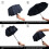 Paraguas - REV'DESIGN - Automático - Resistente al viento - Plegable - Negro 4