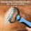 Escova para cães e gatos de pelo comprido - Pente para remoção de subpelo e nós. 4