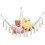 Boho Macrame Doll Hammock - Nursery Organizer 10