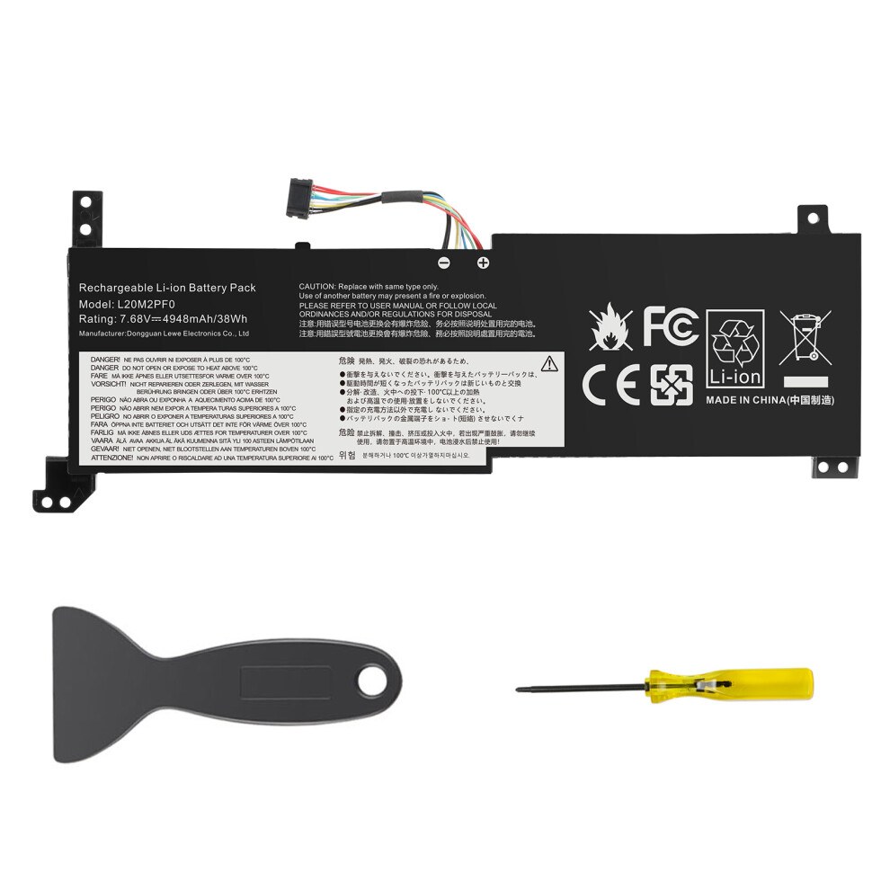 L20m2pf0 Laptop Battery Replacement Compatible With Lenovo Ideapad 3-14Itl6 3-15Itl6 3-15Alc6 V14 V15 G2-Itl G2-Alc V17 G4-Iru Series Notebook 6901489051467