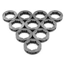 40Pcs 3/8 Inch 7T 22mm Chain Drive Rim Sprocket for 266 268 272 280 285 288 355 362 372XP 380 385XP Chainsaw