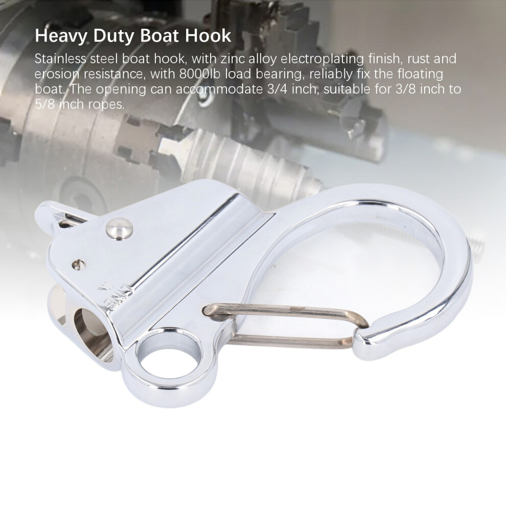 Quick Release Stainless Steel Boat Hook Heavy Duty