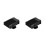2Pcs Portable Auto Heater ABS Car Windshield Defroster Black 6