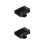 2Pcs Portable Auto Heater ABS Car Windshield Defroster Black 8