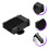 2Pcs Portable Auto Heater ABS Car Windshield Defroster Black 11